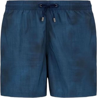 Canali Swimboxer Marino - Heren - Strandmode - Blauw - M - Polyester - Badmode