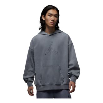 Nike Jordan Air Jordan Tatum Hoop Fleece Dri-Fit Pullover Hoodie Smoke Grey IH0615-084