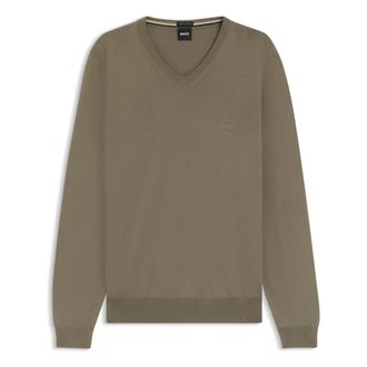 HUGO BOSS Truien & Vesten, Heren, Beige, L, Hugo Boss-Pull