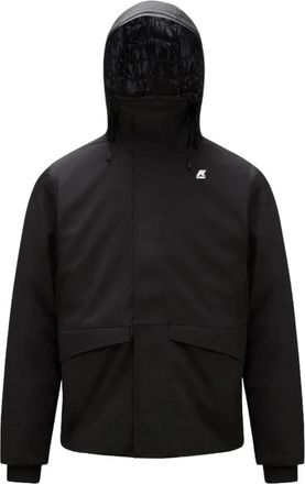 K-Way K41279W.usy Jas - Heren - Regenjassen - Zwart - XL - Nylon - Jassen