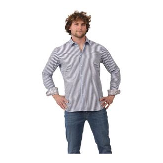 Tintoria Mattei Camicia - Heren - Casual Overhemden - Blauw - 3XS - Overhemden
