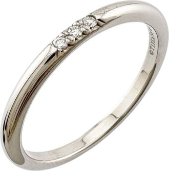 Tiffany & Co. Platinum Platinum 950 Band Ring (Pre-Owned)