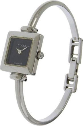Gucci Pre-owned 1900L Polshorloge - Dames - Vintage Horloges - Zwart - ONE Size - Vintage