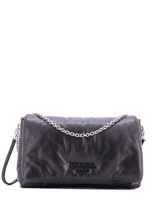 Prada Padded Leather shoulder bag - Black