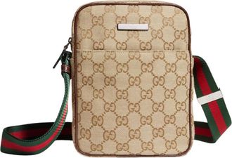 Gucci Beige GG Small Crossbody Bag