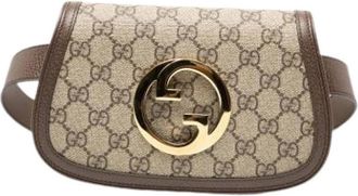 Gucci Pre-owned Belt Bags, female, Brown, Size: ONE SIZE Pre-owned Blondie Belt Bag