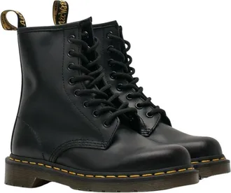 Dr. Martens Bota 1460 Smooth - Dames - Veterlaarzen - Zwart - 38 EU - Leer - Schoenen