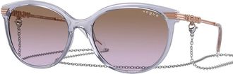 Vogue Eyewear VO5460S 292568 Womens Sunglasses Purple Size 56
