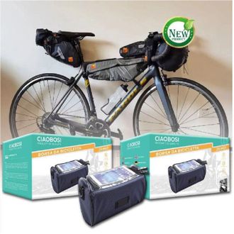Trade Shop Trade Shop - Borsa Manubrio Bicicletta Bici Tasca Touch Navigatore Smartphone Tracolla Zx-9423