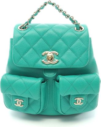 Chanel Caviar Skin Matelasse Backpack