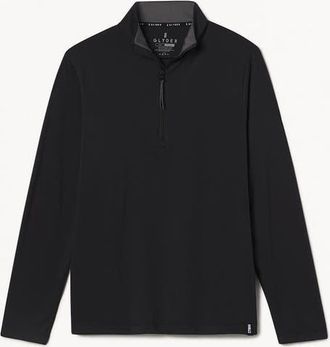 Glyder Tahoe 1/4 Zip in Black at Nordstrom, Size Xx-Large