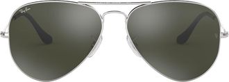 Ray-Ban Unisex Adults Sonnenbrille Mod 3025 Sunglasses, Silver (Silber), 58.0