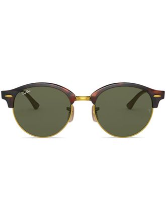 Ray-Ban Occhiali da sole Clubround 4246 - Marrone