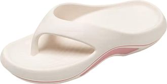 Generic Womens Orthopedic Flip Flops with Arch Support Plantar Fasciitis Walking Platform Recovery Sandals Open Toe Thick Sandal Arch Support Flip Flops for W