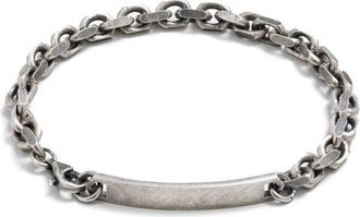 Degs & Sal Mens ID Chain Bracelet in Silver at Nordstrom