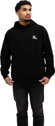 Off the Pitch Hoodies & sweatvesten, Heren, Zwart, XL, Katoen, Full Stop Hood