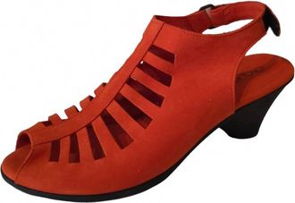 Arche Womens Exor Sandal In Orange
