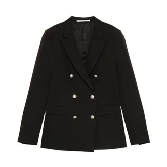 Tagliatore Blazers, female, Black, Size: 2XS Parigi Double-Breasted Blazer
