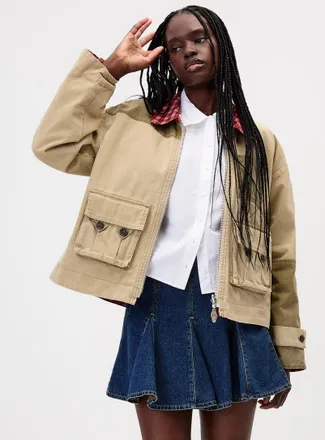 Damson Madder Womens Marcelle reversible jacket