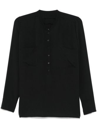 Pr&iuml;vate 0204 silk shirt - women - Silk - 0 - Black