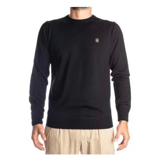 RefrigiWear Jersey de Hombre Pullover - Knitwear - Hombre - Negro - 2XL
