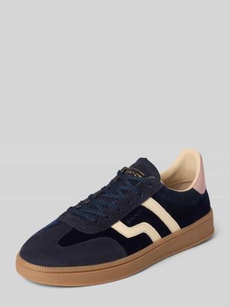 GANT Sneaker aus Leder mit Schn&uuml;rung Modell Cuzima in Marine, Gr&ouml;&szlig;e 38