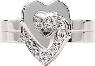 Cartier White White Gold (18K) Band Ring (Pre-Owned)