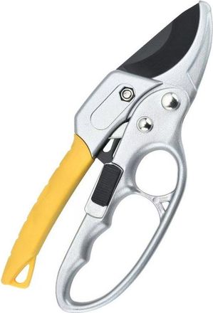 OEM Tijeras De Podar Para Jard&iacute;n, Cortador De Ramas, Ahorra Esfuerzo, Cuchillas De Acero Al Carbono Sk5, Di&aacute;metro De Corte De 20 Mm, Amarillo
