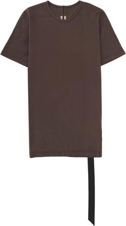 Rick Owens Brown Solid Round Neck T-Shirt