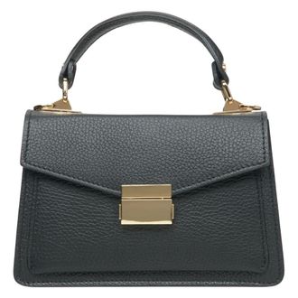 Estro & Luminara Small Satchel Handbag - female - Estro - Handbags - Black - ONE SIZE - Bags