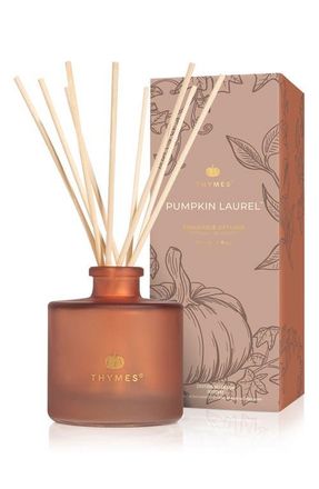 Thymes Pumpkin Laurel Petite Reed Diffuser in Orange at Nordstrom