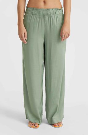 O'Neill Sporthose ONEILL MALIA BEACH PANTS, Damen, Gr. XS (34), N-Gr, gr&uuml;n (gr&uuml;n pad), Web, Obermaterial: 100% Viskose, unifarben, Hosen Sporthose, mit elasti