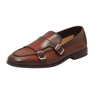 Doucal's Mocassino Doppia Fibbia Loafer - Shoes - Hombre - Marr&oacute;n - 40 EU