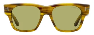 Tom Ford TF1280 Square Acetate Sunglasses - Brown