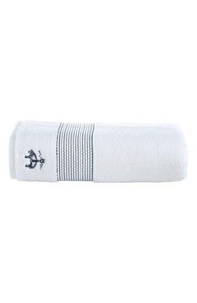 Brooks Brothers Robe Stripe Bath Towel in Navy at Nordstrom Rack