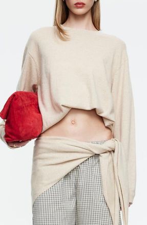 Lioness Olsen Wool Blend Sweater in Oatmeal at Nordstrom, Size X-Large