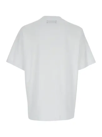 Amiri Logo-Print Crew Neck T-Shirt - White