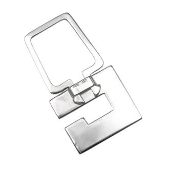 Gucci Pre-owned Accessories, unisex, Gray, Size: ONE SIZE Pre-owned Silver Key-holder