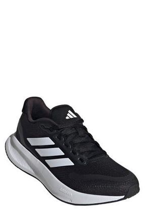 adidas Runfalcon 5 Running Sneaker in Black/White at Nordstrom Rack, Size 10.5