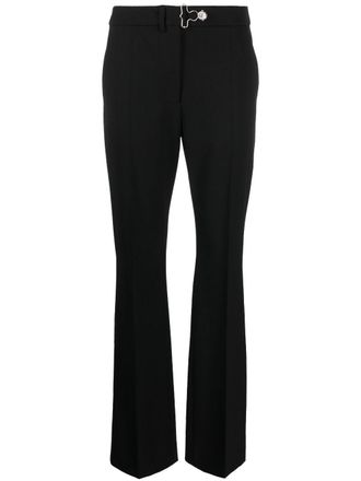 Moschino tailored flared trousers - Black