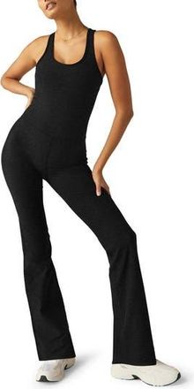 Beyond Yoga All Around Space Dye Flare Leg Jumpsuit in Darkest Night at Nordstrom Rack, Size X-Small