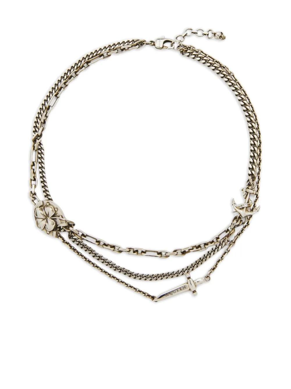 DONNA 2PCS STIVALE Bracciale Rame Metallo Catena Set Bling