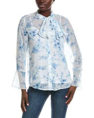 Anne Klein Printed Blouse