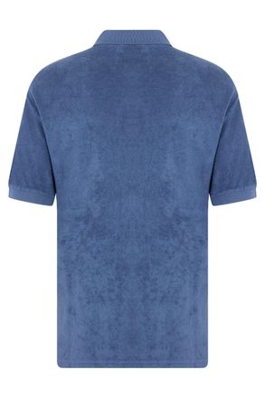 Isabel Marant Mens Short-Sleeved Polo Light Blue Cotton Shirts T-shirts And Polos