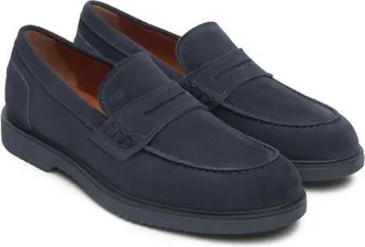 Nero Giardini Penny Loafer in Navy at Nordstrom, Size 10-10.5Us