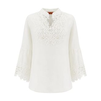 Ermanno Scervino Blouses, female, White, Size: XS Blouse