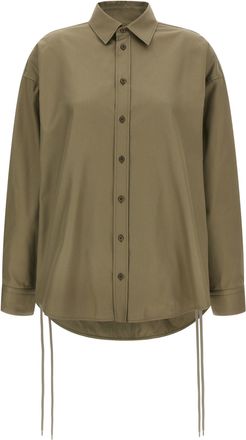 Balenciaga Lace Up Shirt