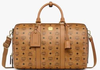 MCM Ottomar Weekender Bag in Visetos in Cognac at Nordstrom