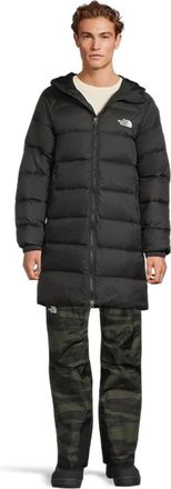 The North Face Hydrenalite Down Parka Jacket Mens Black Long Sleeve GBO3967