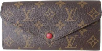 Louis Vuitton Pre-owned Wallets, female, Brown, Size: ONE SIZE Pre-owned Long wallet (bi-fold)
